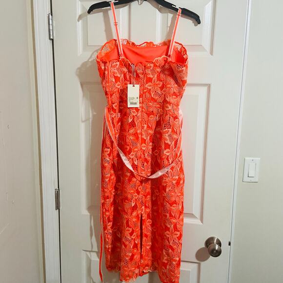 Alex Marie Crystal Embroidered Lace Sleeveless Dress, Sz 4 -- NWT - Picture 5 of 11